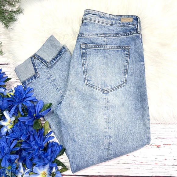👖|•LIVERPOOL•| Cropped Cuffed Capri Jeans Size 6/28👖 - Picture 1 of 8